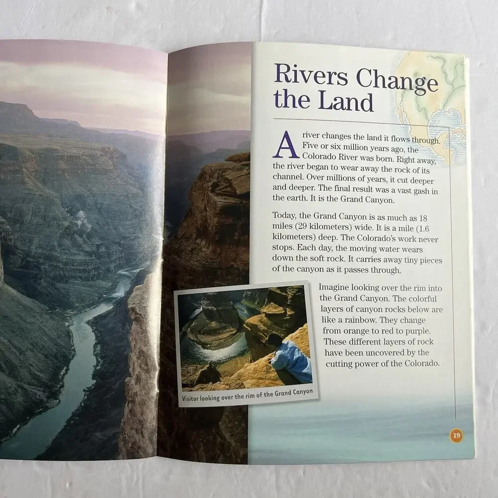 National Geographic Reading Expeditions The Land Around Us Rivers and Lakes